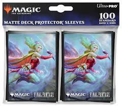 Ultra Pro - Matte Deck Protector Sleeves 100ct - Final Fantasy - CC